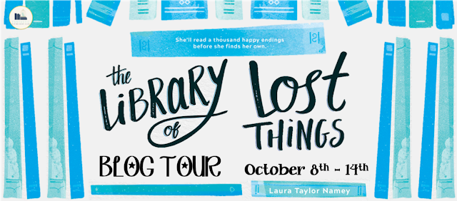 Blog Tour: The Library of Lost Things by Laura Taylor Namey (Top Ten + Giveaway!)