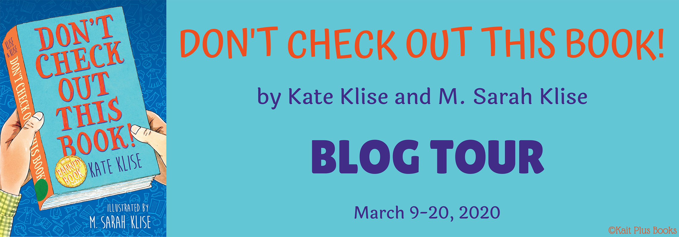 Blog Tour: Don't Check Out This Book! by Kate Klise and M. Sarah Klise (Spotlight+ Bookstagram!)