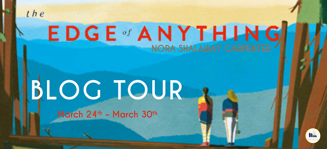 Blog Tour: The Edge of Anything by Nora Shalaway Carpenter (Top Five + Giveaway!)