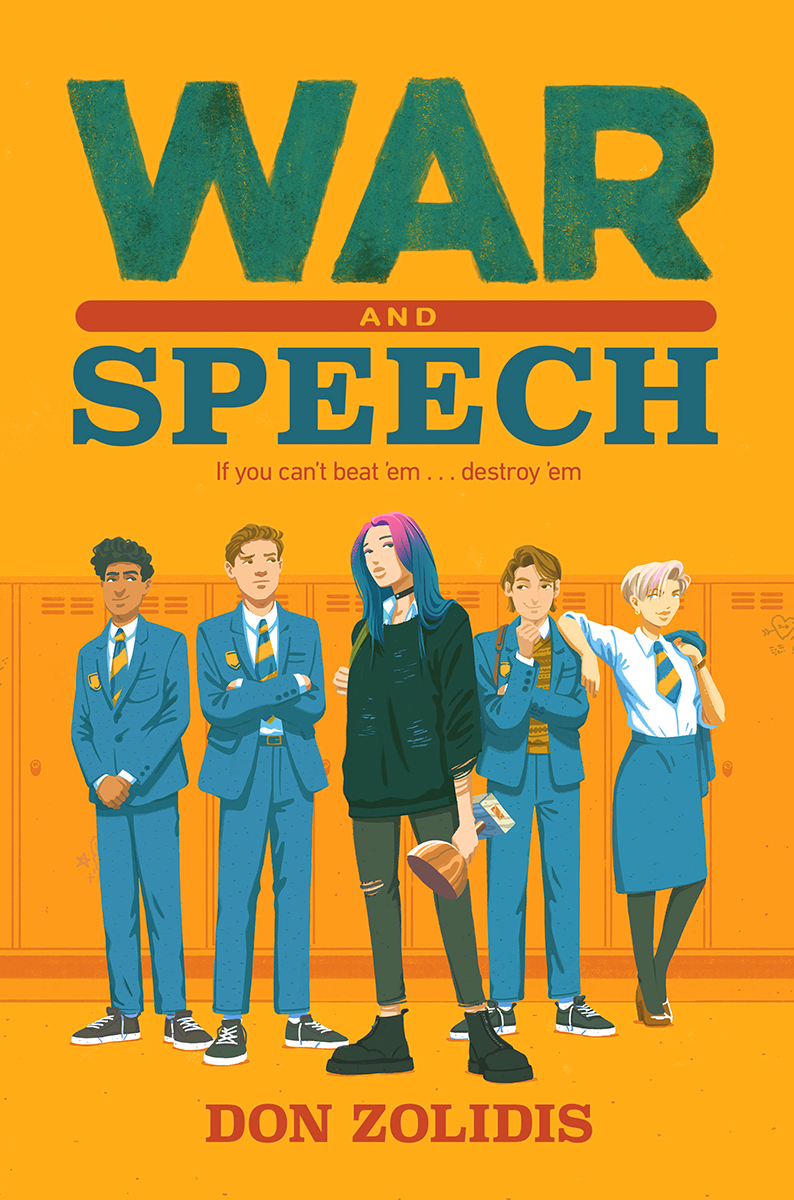 Blog Tour: War and Speech by Don Zolidis (Interview + Giveaway!)