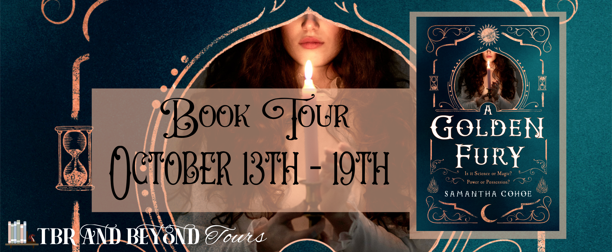 Blog Tour: A Golden Fury by Samantha Cohoe (Top Ten + Bookstagram + Giveaway!)