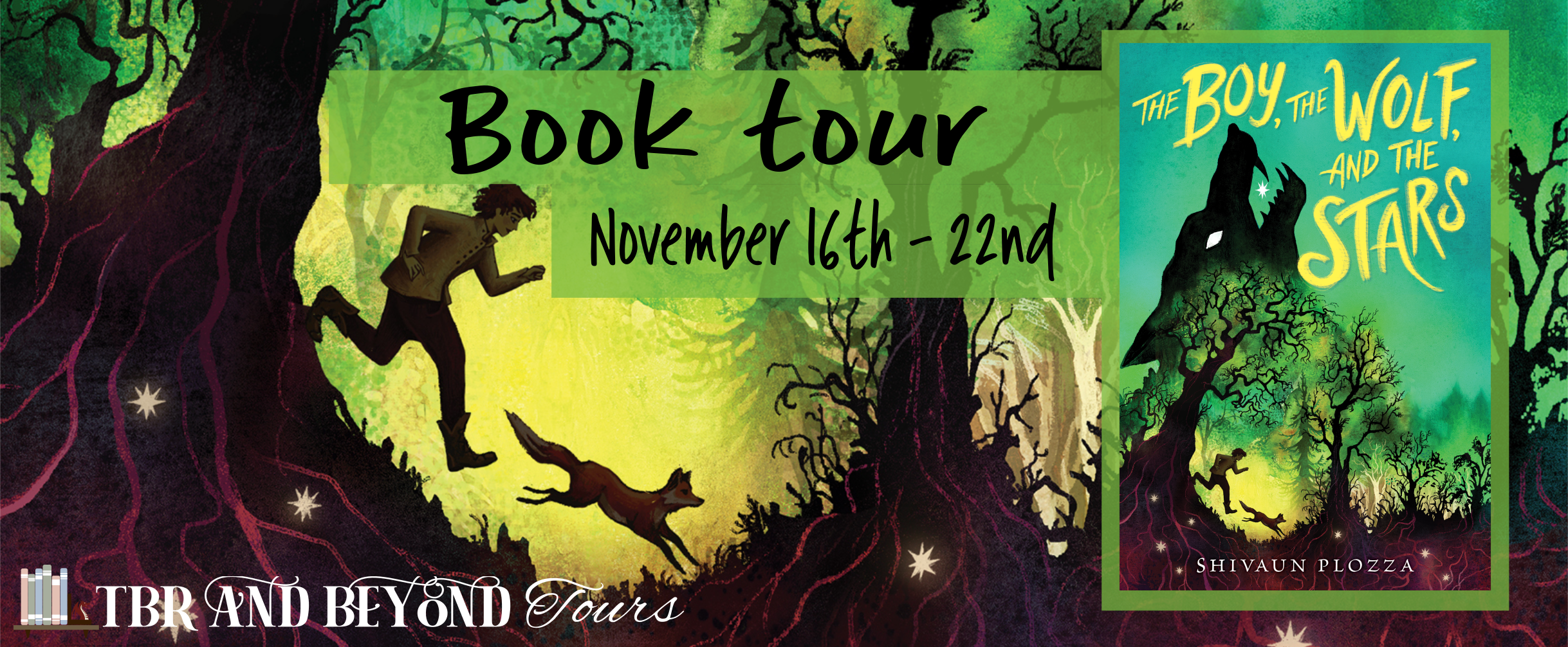 Blog Tour: The Boy, The Wolf, and The Stars by Shivaun Plozza (Interview + Bookstagram!)