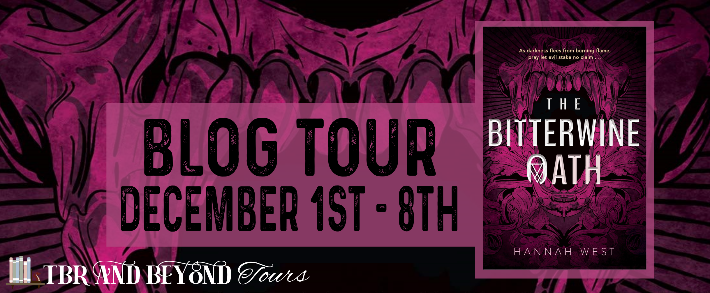 Blog Tour: The Bitterwine Oath by Hannah West (Interview + Bookstagram!)