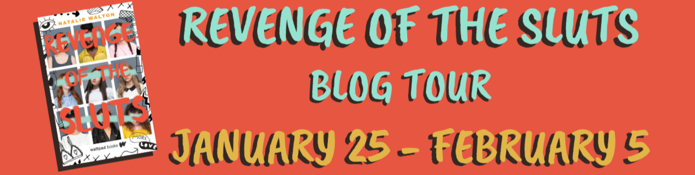 Blog Tour: Revenge of the Sluts by Natalie Walton (Interview + Bookstagram!)