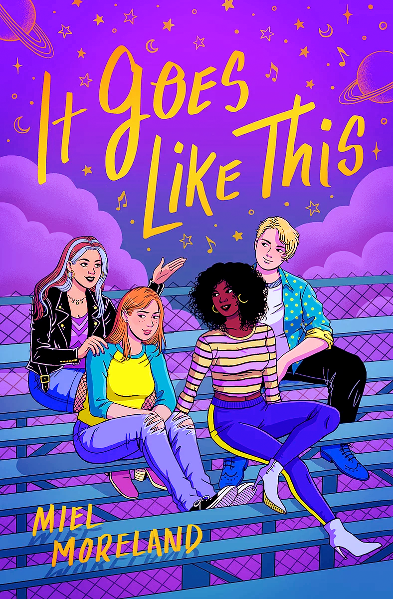 Blog Tour: It Goes Like This by Miel Moreland (Reading Journal + Aesthetic Board!)