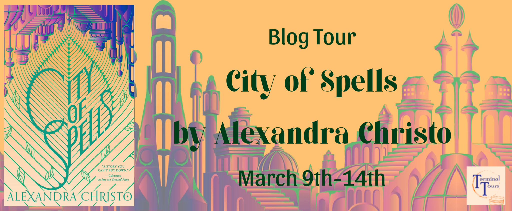 Blog Tour: City of Spells by Alexandra Christo (Excerpt + Aesthetic Board + Giveaway!)