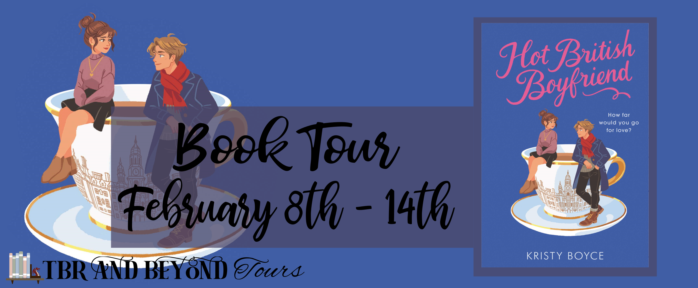 Blog Tour: Hot British Boyfriend by Kristy Boyce (Interview + Aesthetic Board + Giveaway!)