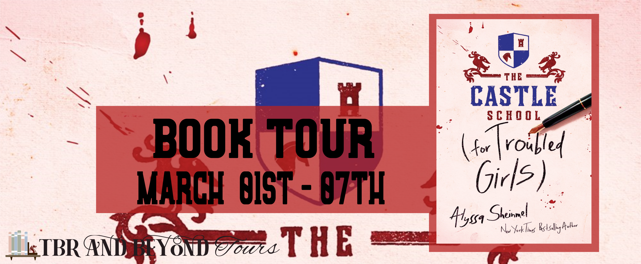 Blog Tour: The Castle School (for Troubled Girls) by Alyssa Sheinmel (Interview + Bookstagram!)