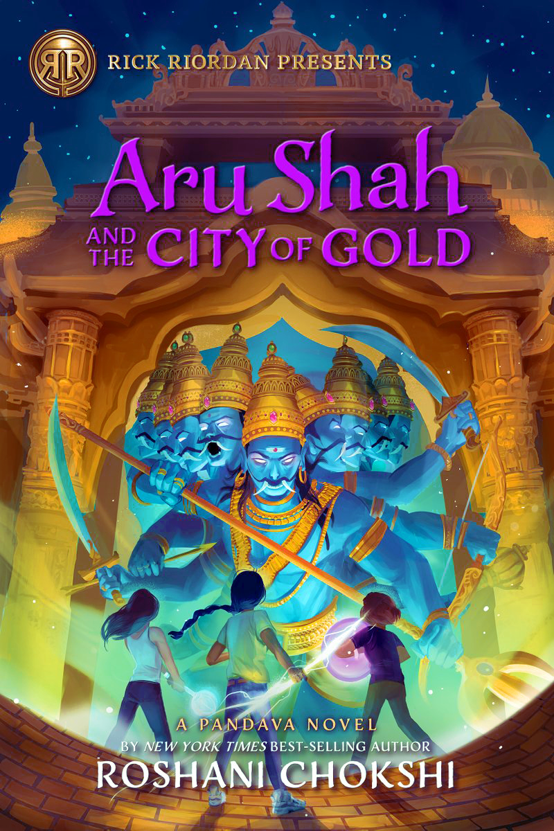 Blog Tour: Aru Shah and the City of Gold by Roshani Chokshi (Excerpt + Giveaway!)
