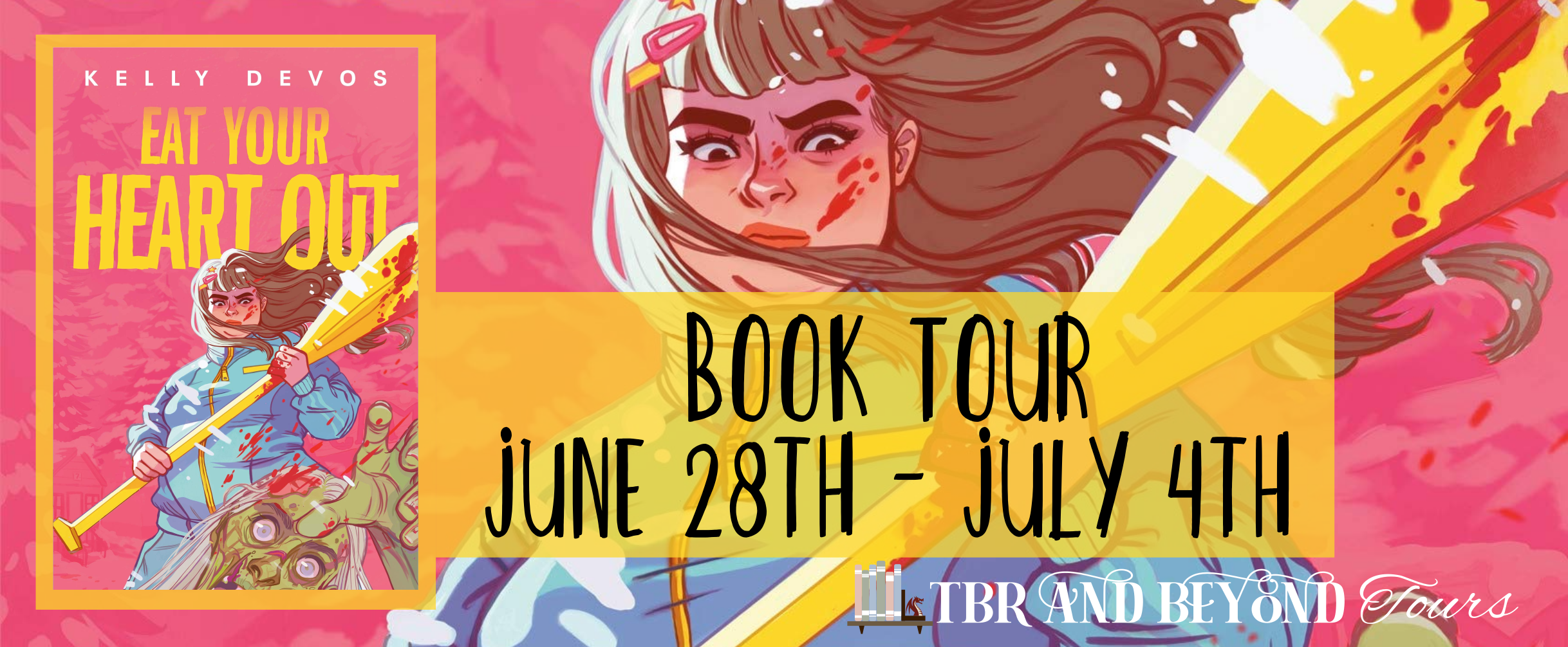 Blog Tour: Eat Your Heart Out by Kelly deVos (Reading Journal + Top 5 Reasons to Read + Giveaway!)