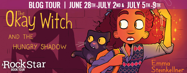 Blog Tour: The Okay Witch and the Hungry Shadow by Emma Steinkellner (Interview + Giveaway!)
