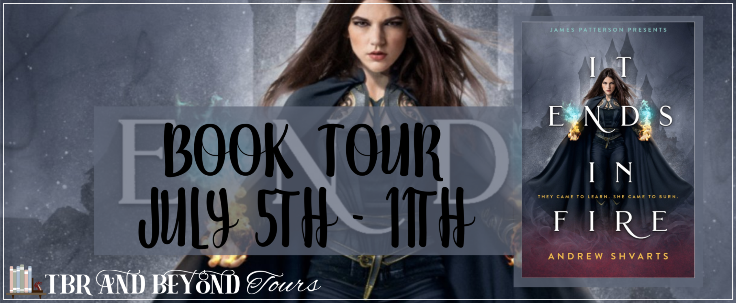 Blog Tour: It Ends in Fire by Andrew Shvarts (Interview!)