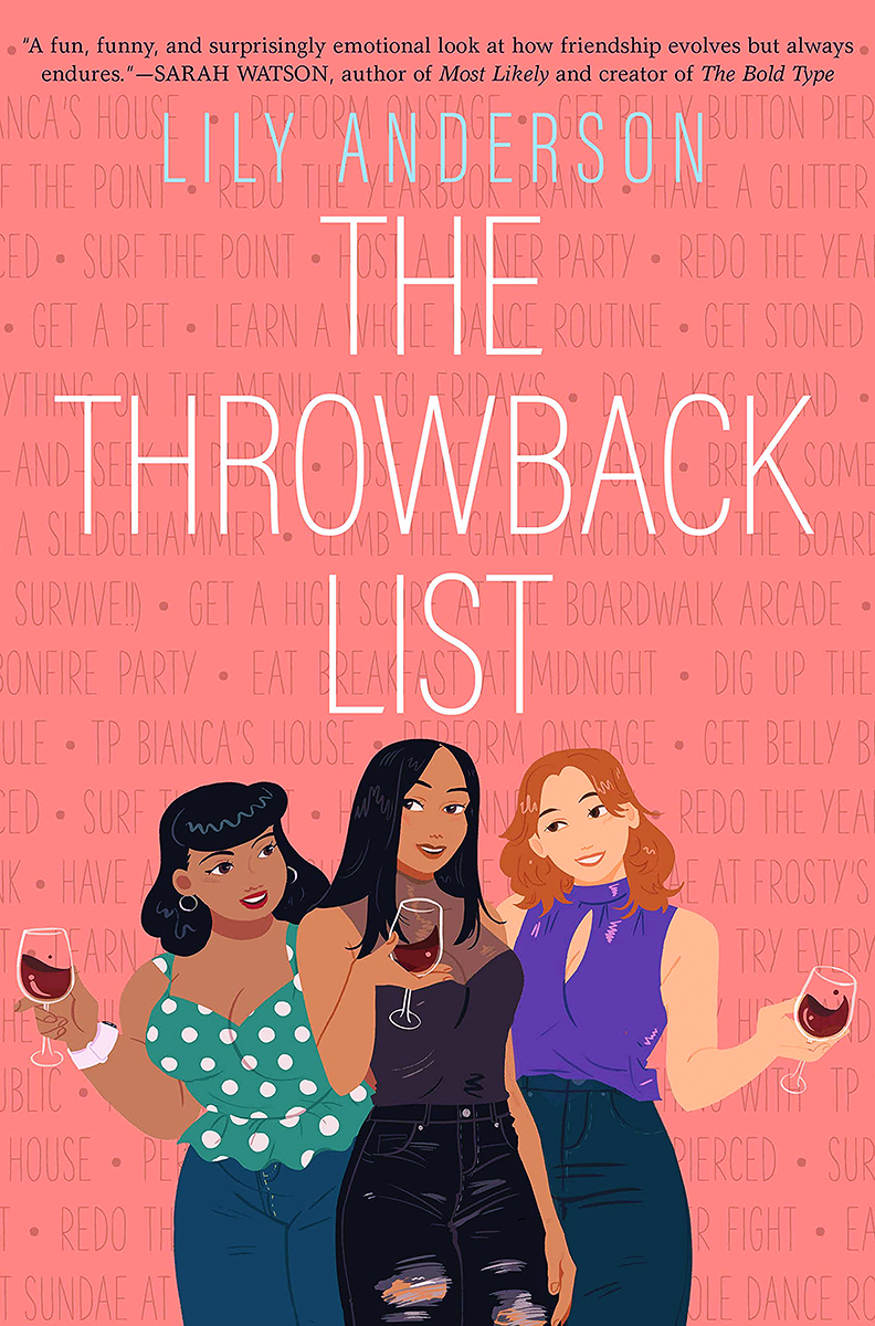 Blog Tour: The Throwback List by Lily Anderson (Review + Excerpt + Giveaway!)