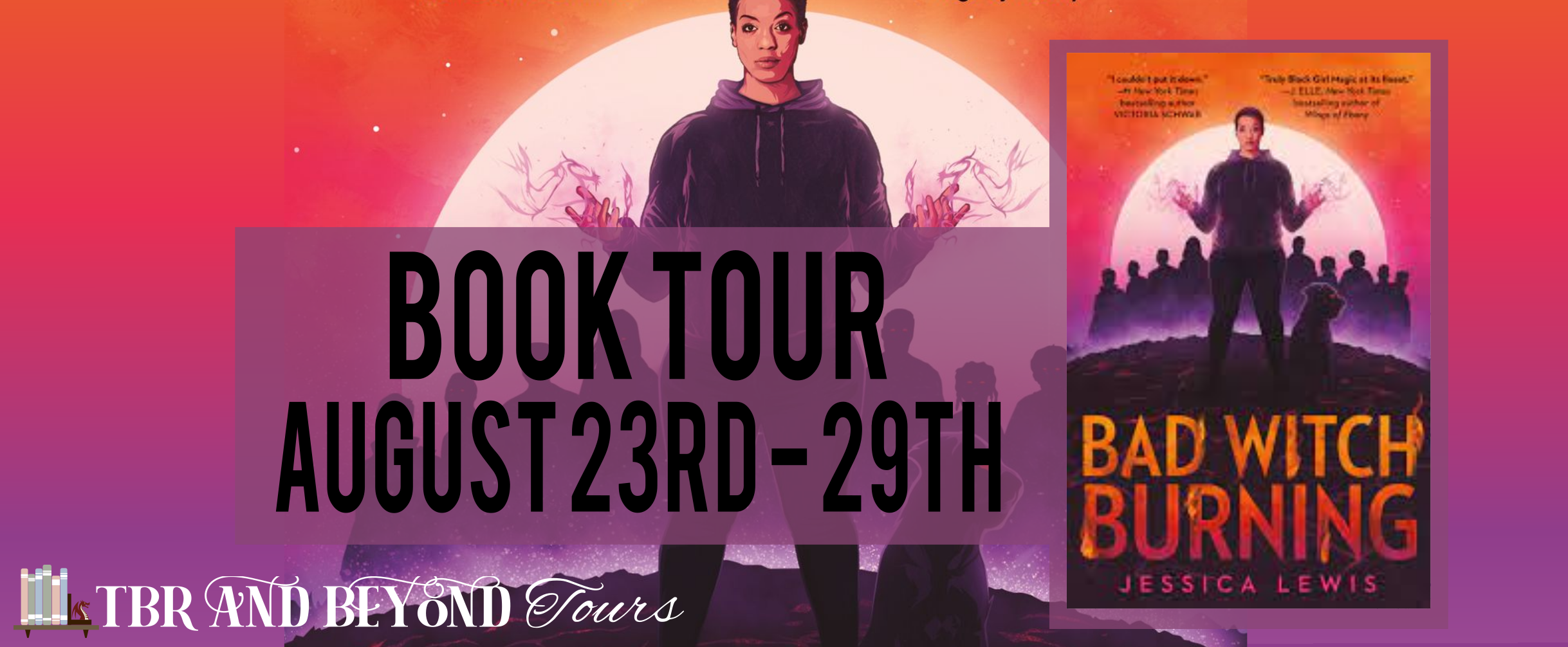 Blog Tour: Bad Witch Burning by Jessica Lewis (Reading Journal!)