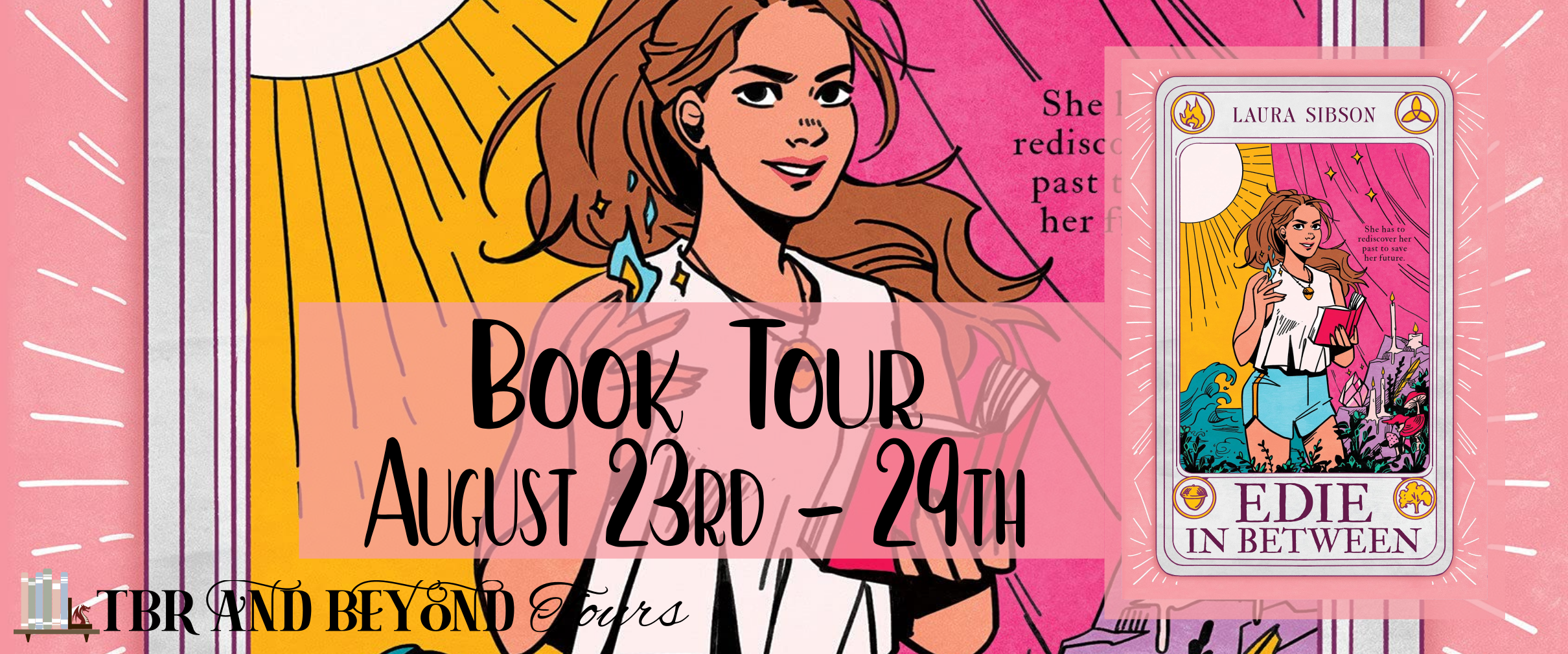 Blog Tour: Edie in Between by Laura Sibson (Interview + Aesthetic Board!)