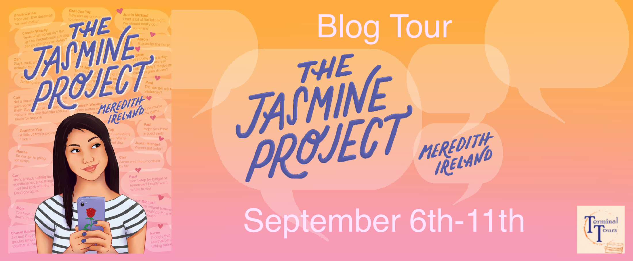 Blog Tour: The Jasmine Project by Meredith Ireland (Aesthetic Board!)