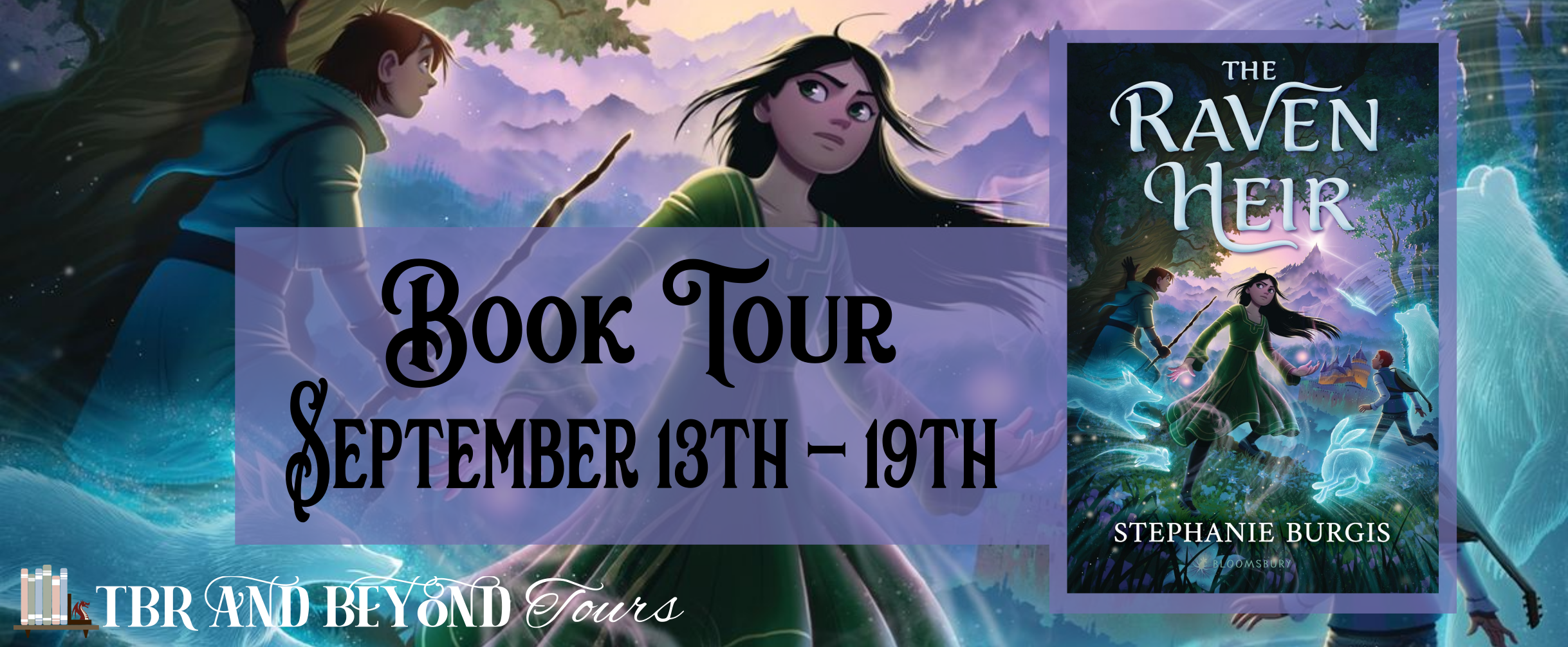 Blog Tour: The Raven Heir by Stephanie Burgis (Interview!)