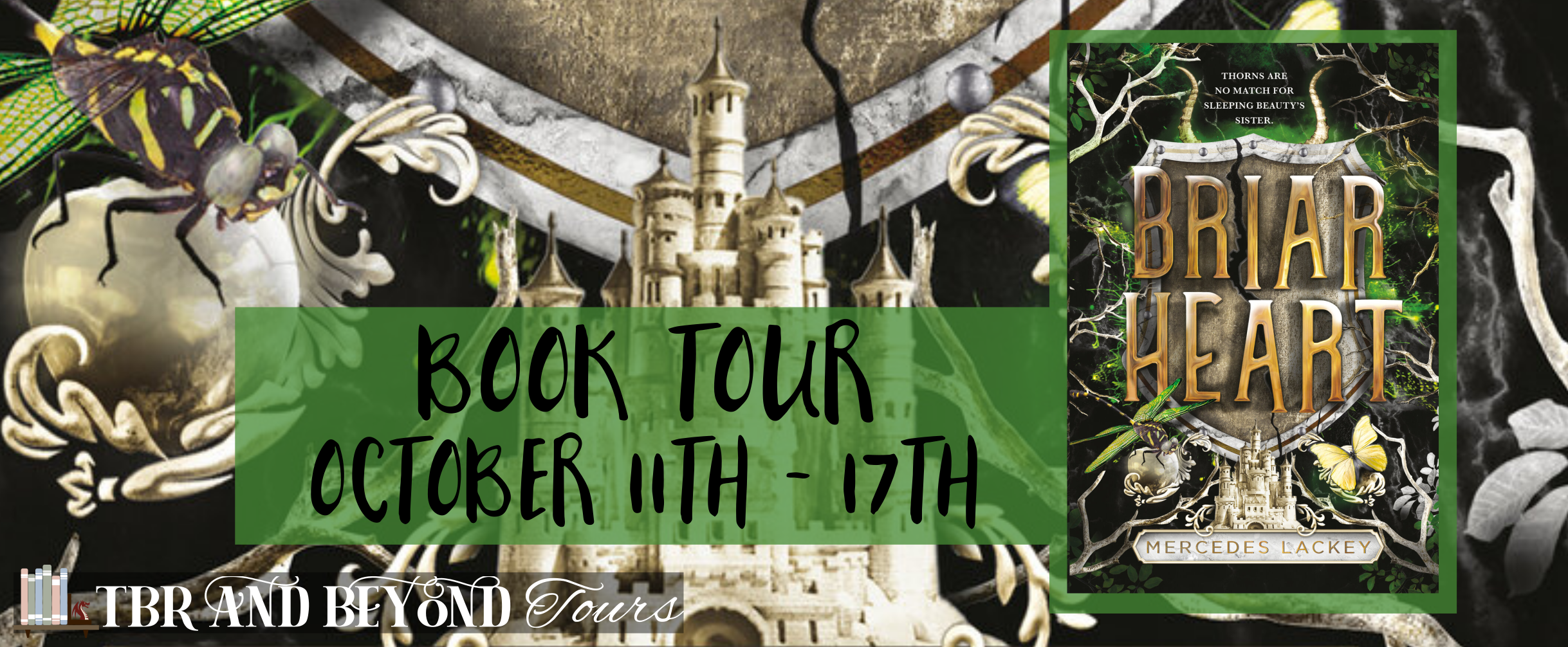 Blog Tour: Briarheart by Mercedes Lackey (Reading Journal + Giveaway!)