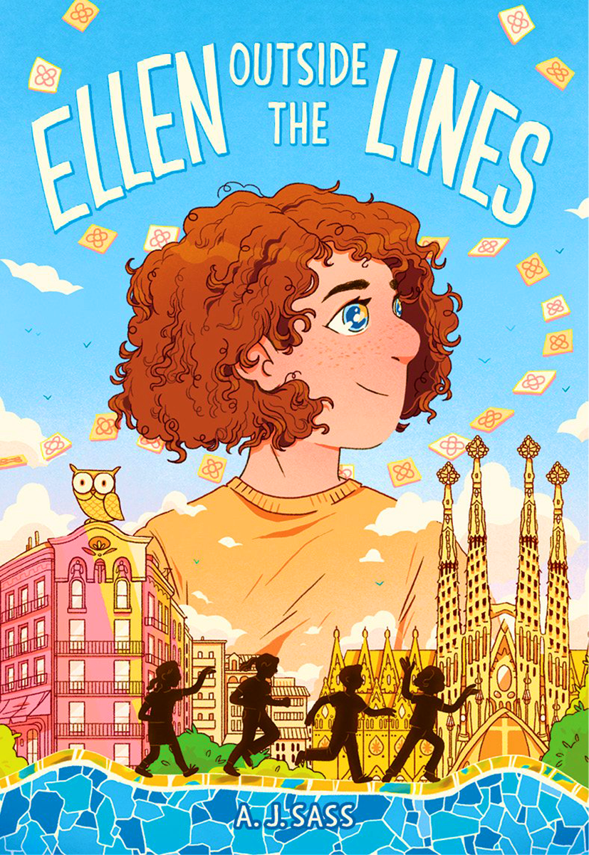 Blog Tour: Ellen Outside the Lines by AJ Sass (Review + Aesthetic Board!)