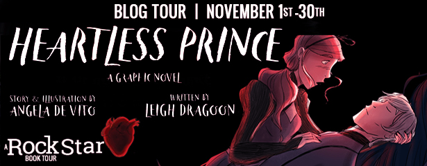 Blog Tour: Heartless Prince by Angela De Vito and Leigh Dragoon (Excerpt + Giveaway!)