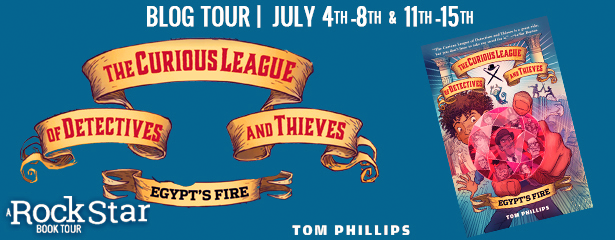 Blog Tour: Egypt's Fire by Tom Phillips (Excerpt + Giveaway!)