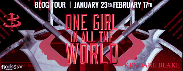 Blog Tour: One Girl in All the World by Kendare Blake (Excerpt + Giveaway!)